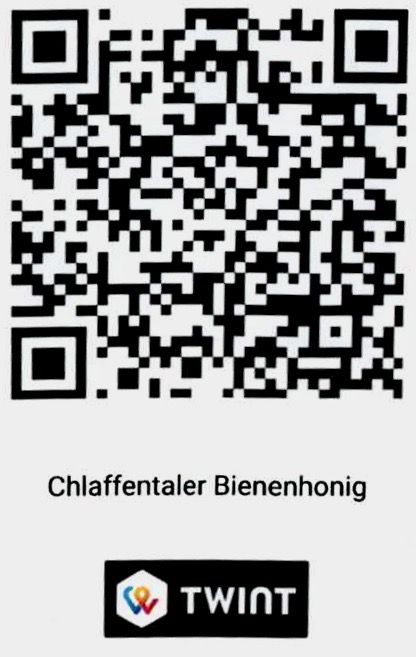 TWINT QR-Code Chlaffentaler Bienenhonig